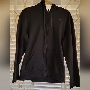 Nike full zip hooded sweatshirt men's Large
